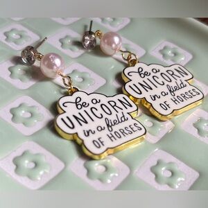 *3 for $20* Inspirational Beaded Enamel  Earrings